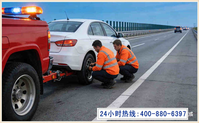 灵山道路救援